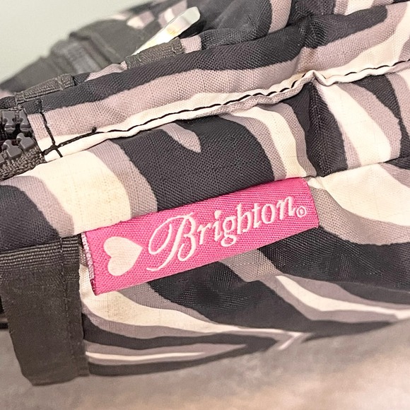 Brighton Women's Gray Adjustable Crossbody Bag One Size - Picture 6 of 10